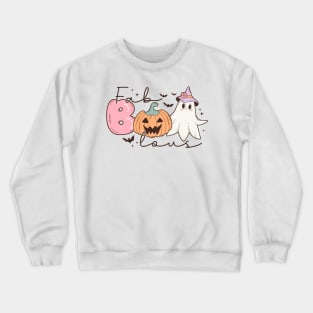 Fab-Boo-Lous Crewneck Sweatshirt